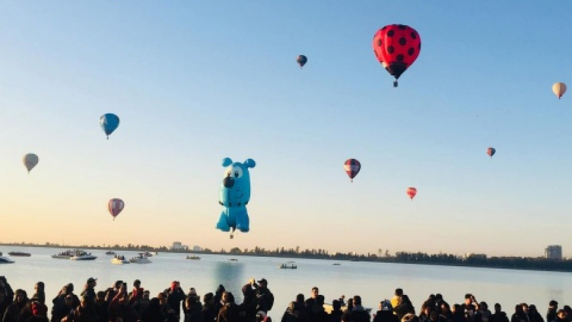 Inicia Festival Internacional del Globo en Guanajuato