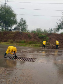 Protección Civil Reynosa mantiene alerta ante pronóstico de lluvia