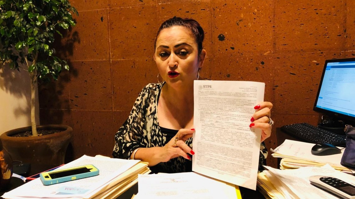 Va Susana Prieto por mejores salarios y prestaciones para la clase obrera 