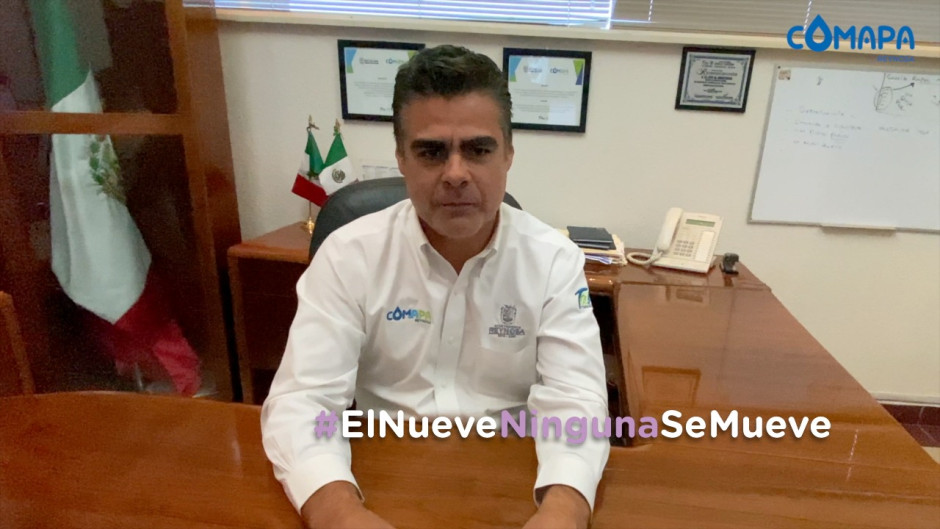Se suma COMAPA Reynosa a “El Nueve Ninguna se Mueve”