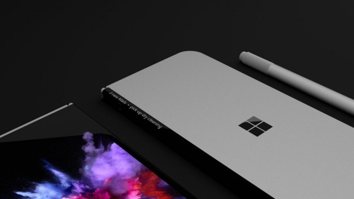 Microsoft trabaja en dispositivo móvil plegable