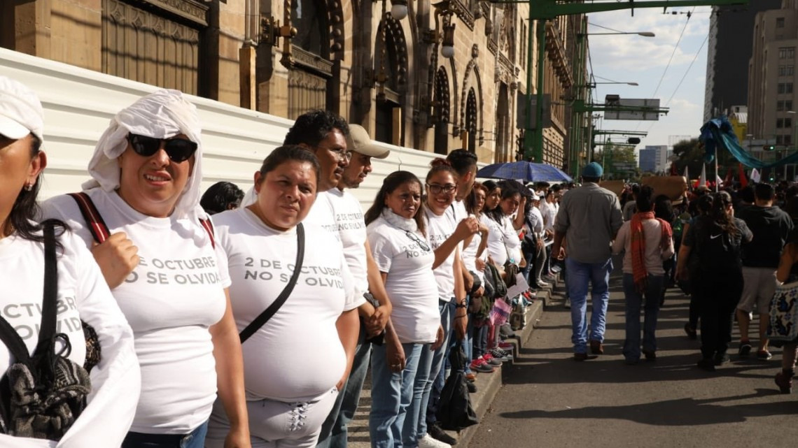 Así se vivieron las marchas por el 2 de Octubre en México