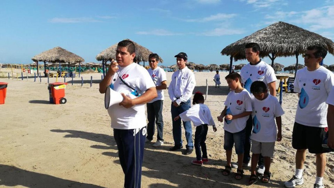 Realizan jornada de Limpieza y Embellecimiento en Playa Miramar 