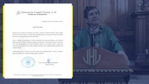 Renuncia de Obispo fue por Alzheimer: Diócesis de Victoria