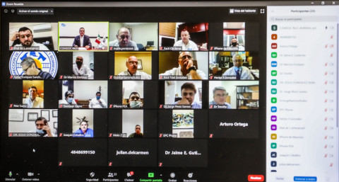 Comparten dos Laredos estrategias contra COVID-19