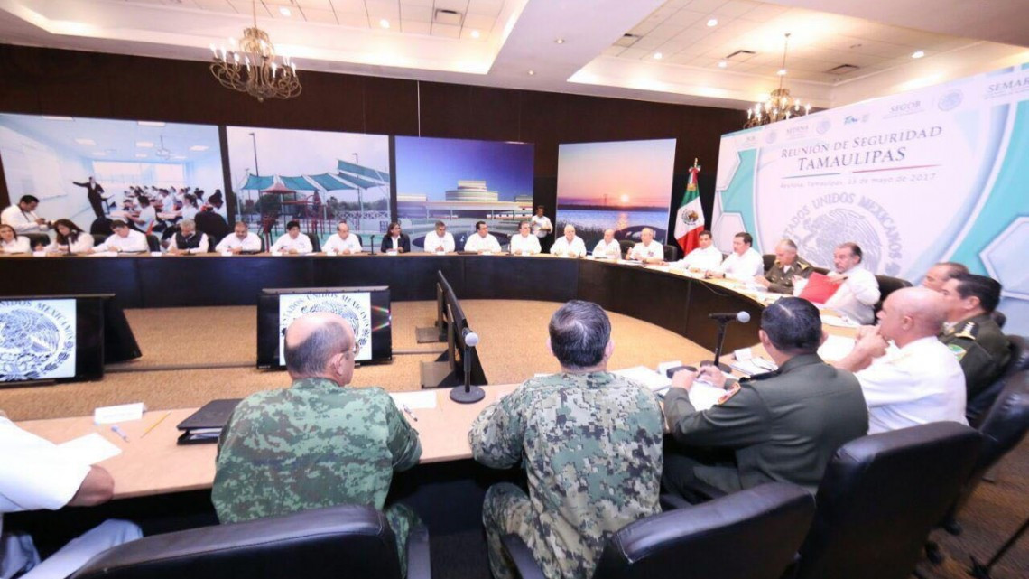 Asiste Alcaldesa a reunión de combate a la delincuencia organizada