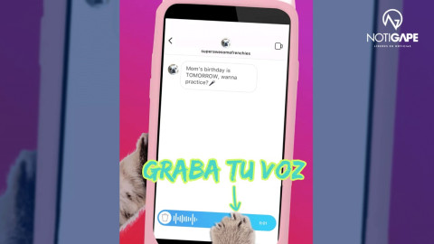 Ya puedes enviar notas de voz a través de Instagram