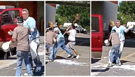 Cubanos protagonizan pelea con latas de pintura afuera de The Home Depot en Tampa 