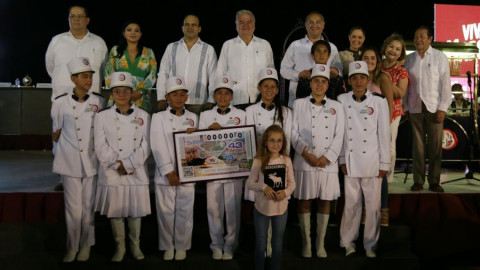 Hace Historia Madero con Sorteo de la Lotería Nacional