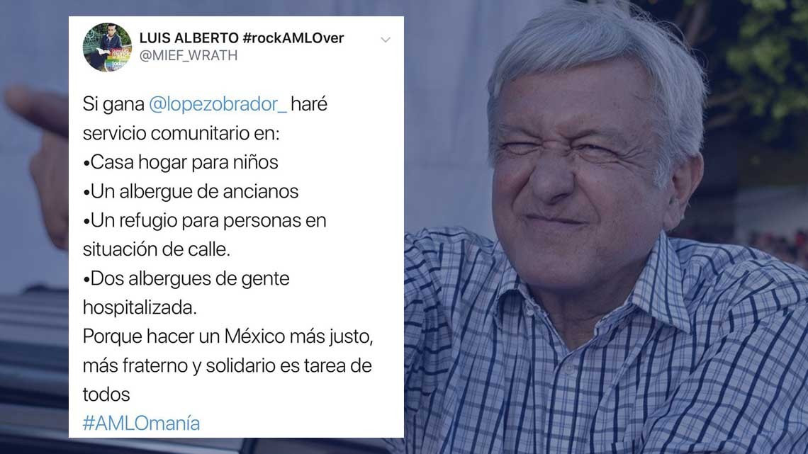 Llegó la AMLOmanía a redes sociales