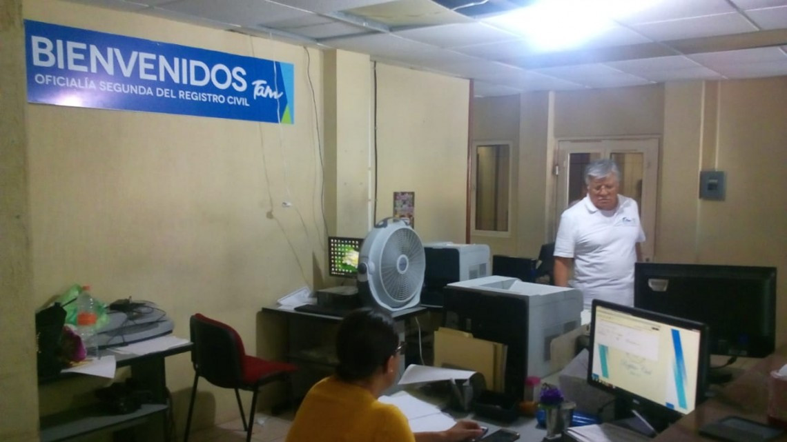 Por temporada se incrementa el trámite de actas de nacimiento