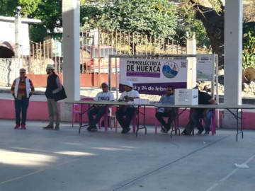 Inicia consulta ciudadana sobre la termoeléctrica en Morelos