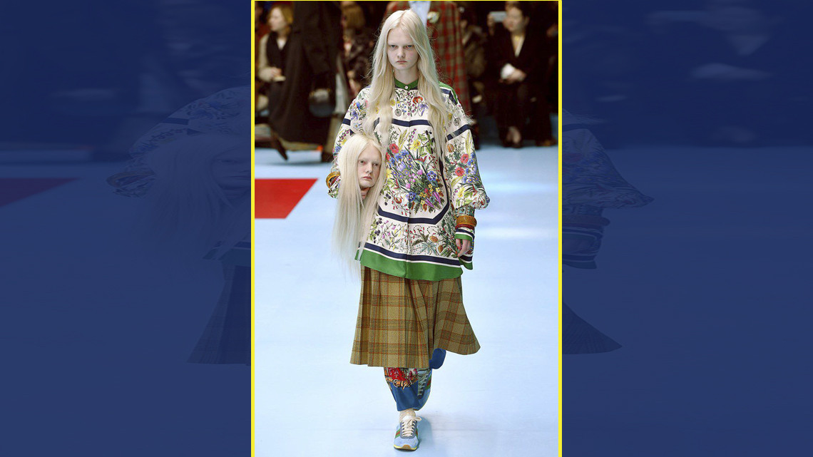 El desfile de Gucci que te dejará con la boca abierta