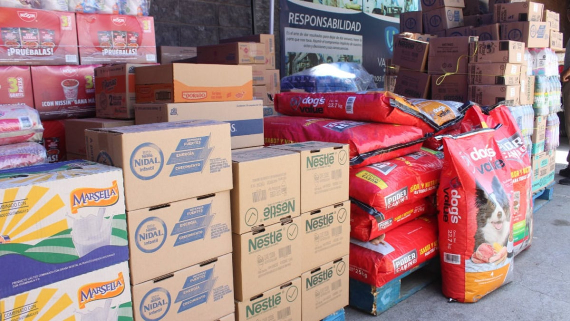 Grupo Ibarra dona más de 3 mil productos en apoyo a familias afectadas por lluvias