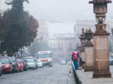 Heladas azotan al país