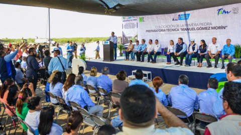 Ponen en marcha la construcción de preparatoria técnica 