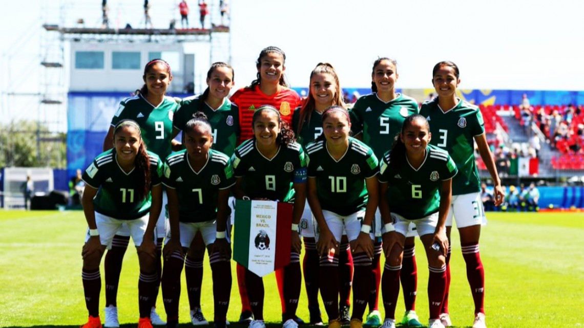 Gran debut de la selección femenil Sub-20 en el Mundial de Francia 2018