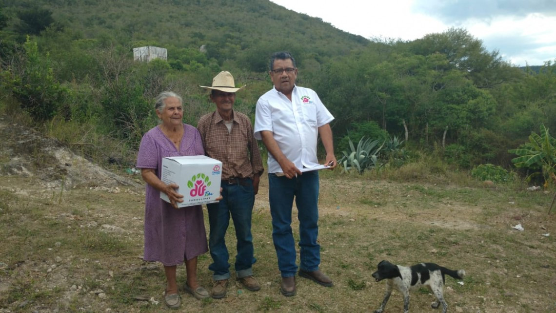 DIF Tamaulipas da apoyos de la Canasta Básica Familiar