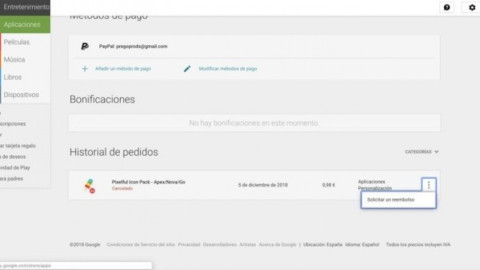 Así podrás devolver aplicaciones y juegos en Google Play y recuperar tu dinero