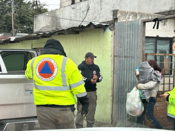  Habilitan refugios temporales ante frío congelante en Tamaulipas