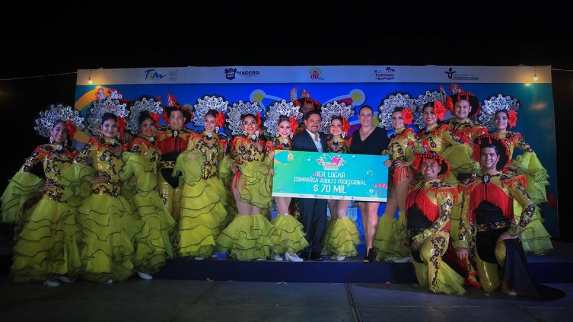 Se realiza premiación de los ganadores del Carnaval Playa Miramar 2018