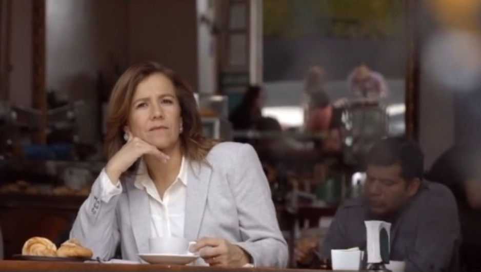 Margarita Zavala presenta su primer spot; "pensemos diferente"
