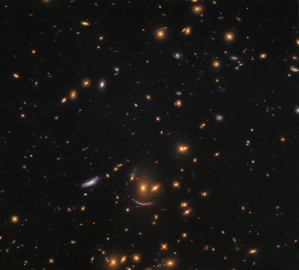 ¡Una cara sonriente en el espacio!