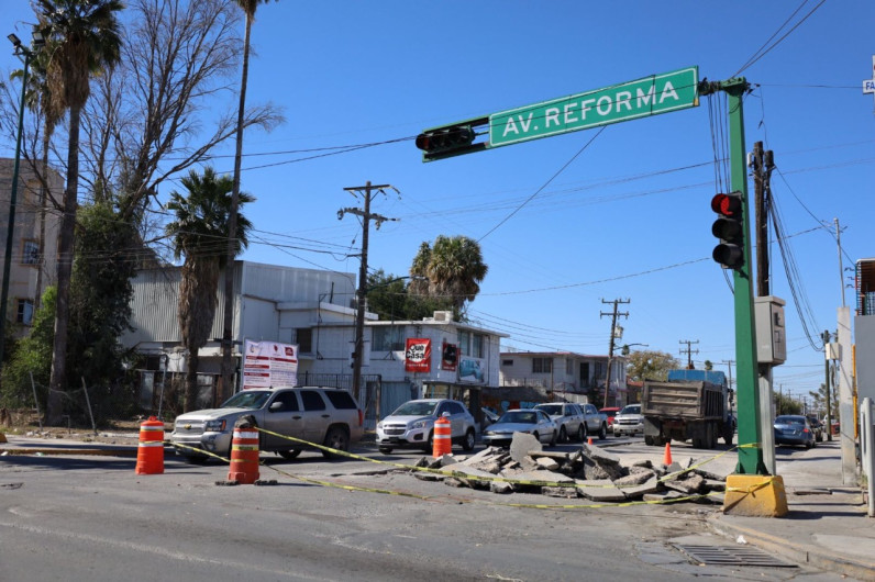 Desviarán tráfico por trabajos en el subcolector 15 de septiembre