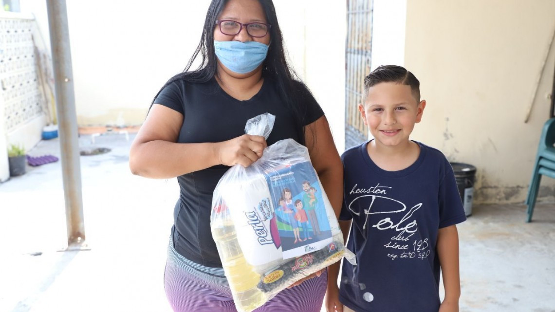 Entrega Gobierno de Tamaulipas apoyo a familias de Río Bravo y Valle Hermoso.