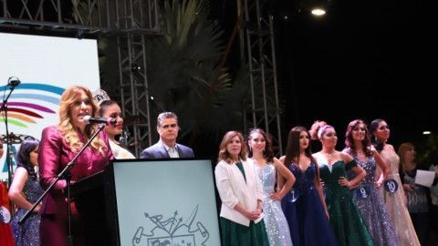 Coronan a la Señorita Fiestas del 271 Aniversario de la Fundación de Reynosa