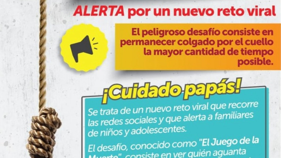 Autoridades alertan a padres de familia sobre juegos de las redes sociales