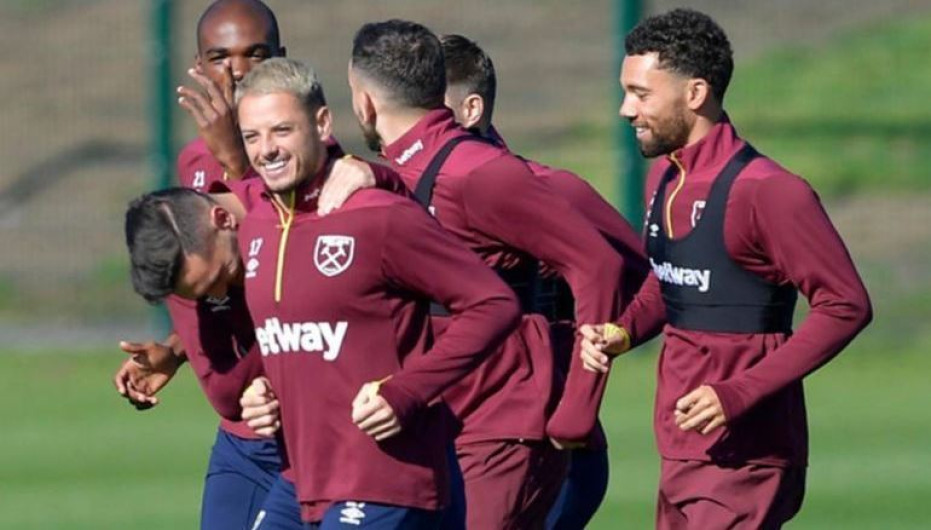  “Chicharito” Hernández regresa a entrenar con West Ham