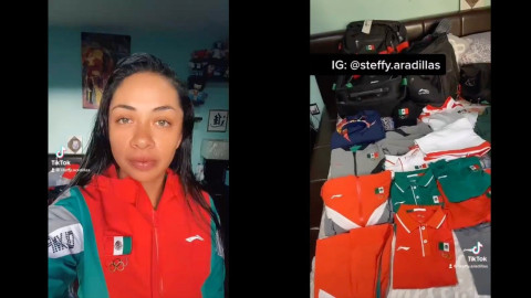 Responde Steffy Aradillas sobre polémica de los uniformes de las jugadoras de Softbol 