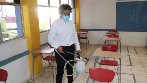 Solo 5 escuelas de 37 regresan a clases en Nuevo Laredo