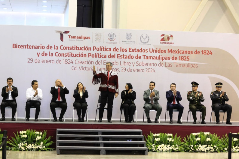 Encabeza AVA conmemoración del Bicentenario de Tamaulipas
