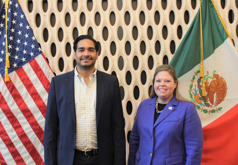 Impulsan Cónsul Brianna Powers y Carlos Peña Ortiz estrategias para la frontera