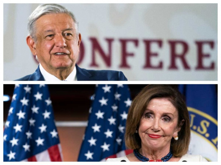 Pide AMLO a Pelosi aprobación del T-MEC