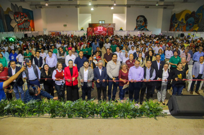Inauguró Carlos Peña Ortiz Feria de Servicios INFONAVIT 2023 en Reynosa con más de 5 mil asistentes