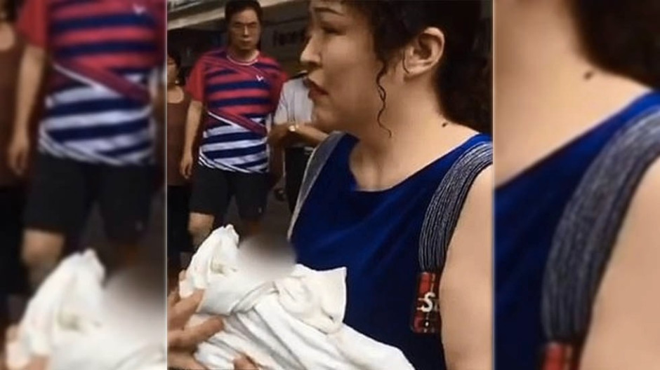 Arrestan a mujer en China por arrojar a su bebé del tercer piso