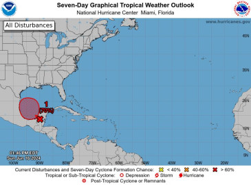 Aumenta alerta en Tamaulipas por formación de ciclón tropical