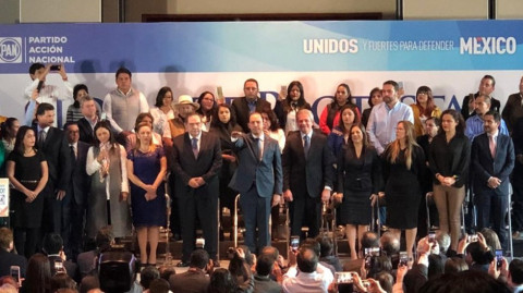 Marko Cortés asume la presidencia nacional del PAN