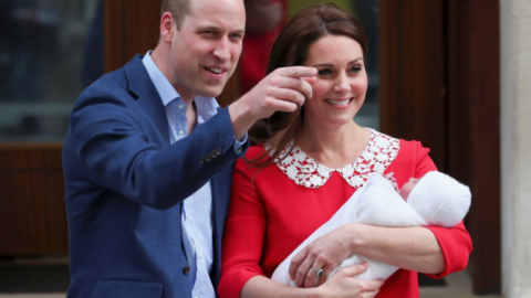 Kate y William presentan a su tercer bebé