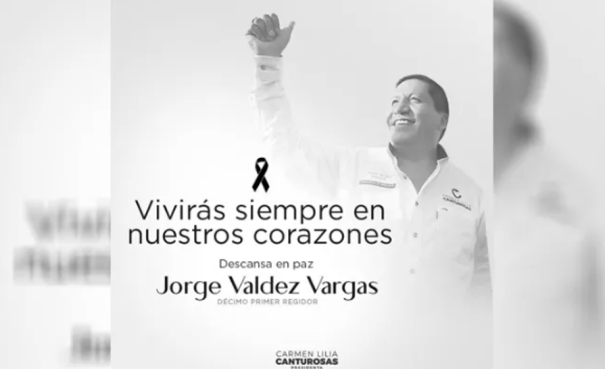 Fallece Jorge Valdez Vargas, regidor del Cabildo de Nuevo Laredo