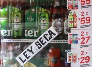 Lamentable que comercios aprovecharan falso anuncio de Ley Seca para sacar beneficio 