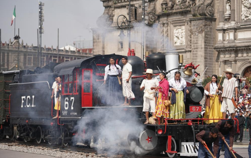 Reviven tradicional desfile de la Revolución Mexicana