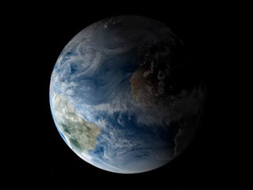 Nubes de hielo, la primera imagen global