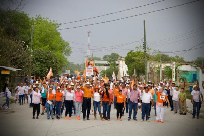  Andrea García recorre el Barretal