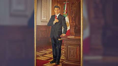 Colocarán retrato de EPN en Palacio Nacional