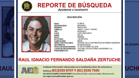 Desaparece alumno del Tec de Monterrey