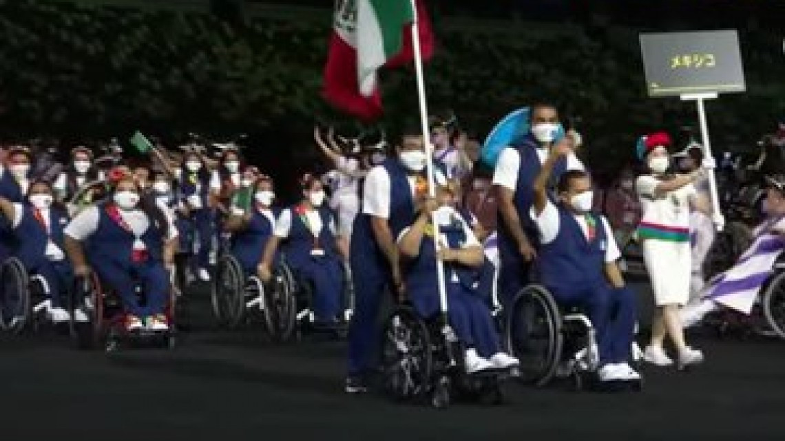 Así fue como México desfiló en la inauguración de los juegos Paralímpicos 